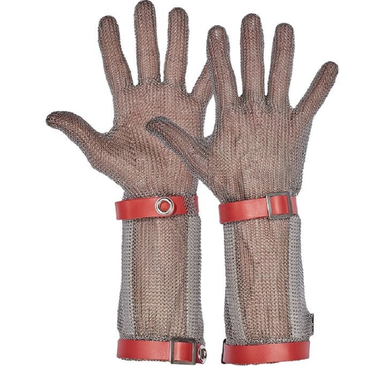 GANTS COTE MAILLE AVEC MANCHETTE T7 à 11