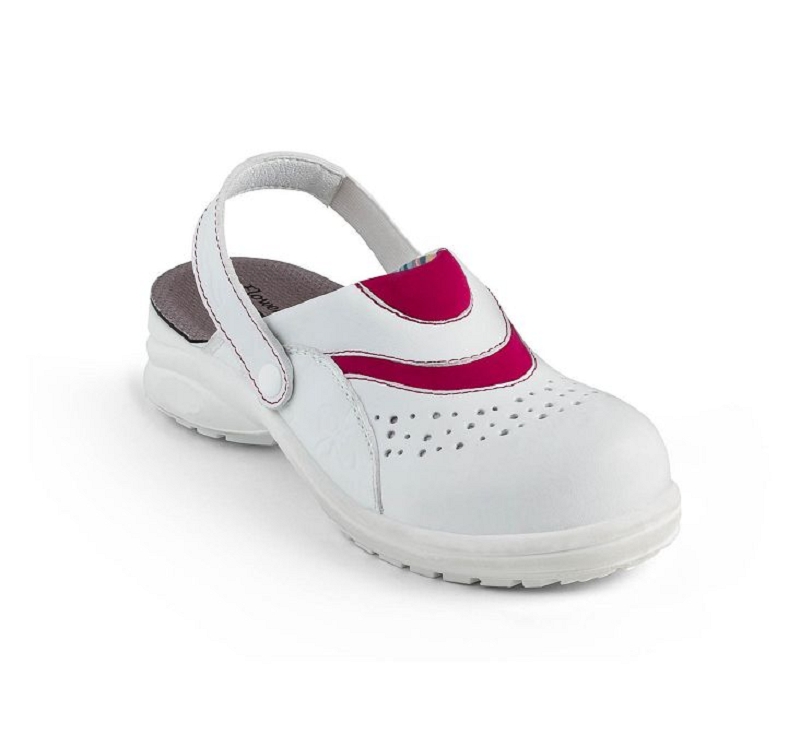 SABOTS AZALEE BLANC/FUSHIA 35/42