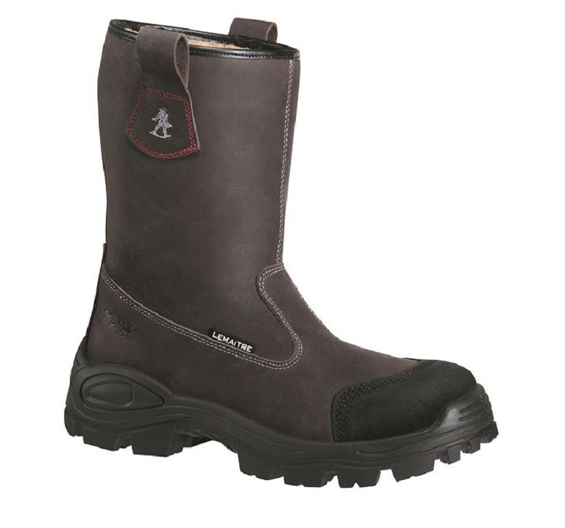 BOTTES CUIR S3 FOURREES TENERE P35 à 49