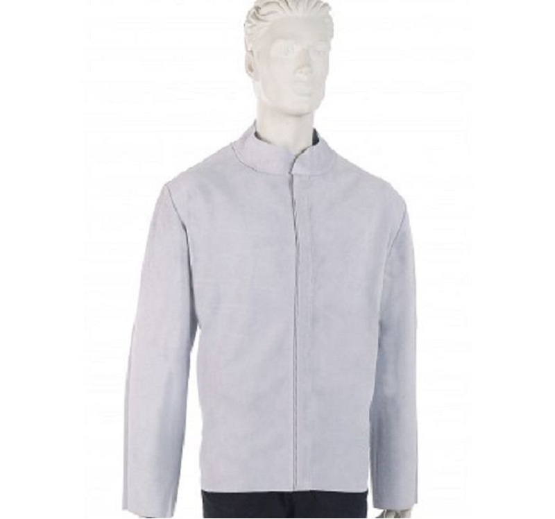 VESTE SOUDEUR CUIR CROUTE M à XL